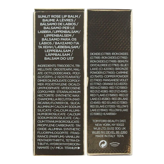 Tom Ford Lip Balm 01 Sunlit Rose