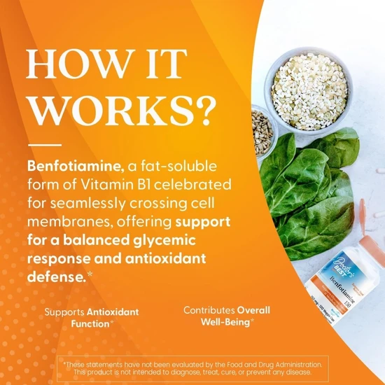 Doctor's Best Benfotiamine With BenfoPure 150mg Vegicaps 120 Vegicaps