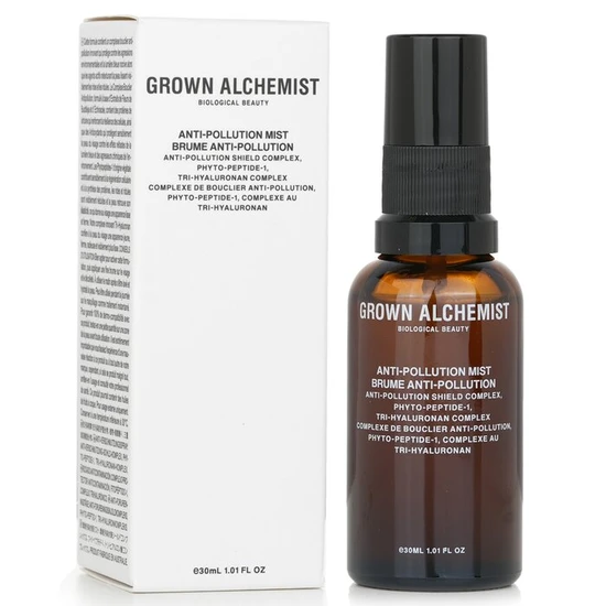 Grown Alchemist Anti-Pollution Mist Anti-Pollution Shield Complex, Phyto-Peptide-1, Tri-Hyaluronan Complex 30ml