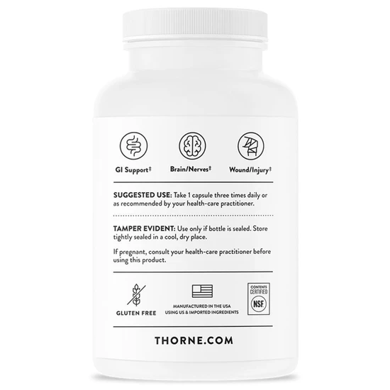 Thorne L-Glutamine Capsules 90 Capsules
