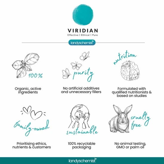 Viridian ViridiKid Baby Vitamin Drops 50ml