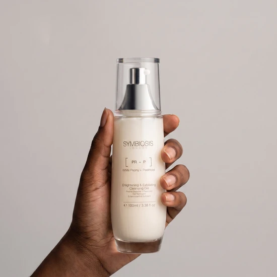 Symbiosis [White Peony + Peelmoist] Enlightening & Exfoliating Cleansing Gel Signature Pack -100ml