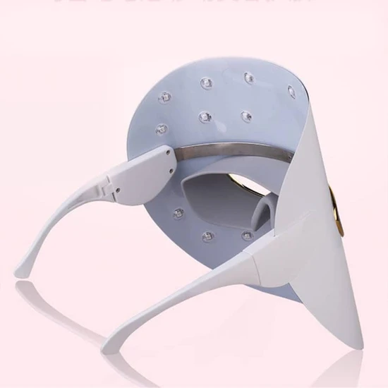 Erth Skin London LED Light Therapy Mask 3-Colour Modes White
