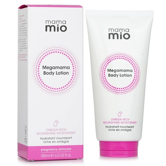 Mama Mio Megamama Body Lotion Omega-Rich Nourishing Moisturiser 180ml