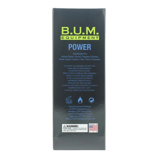 BUM Equipment Power Eau De Toilette 100ml