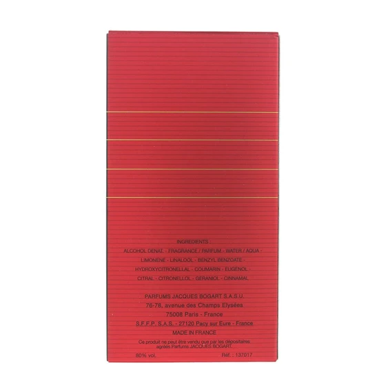 Jacques Bogart One Man Show Ruby Edition Eau De Toilette 100ml