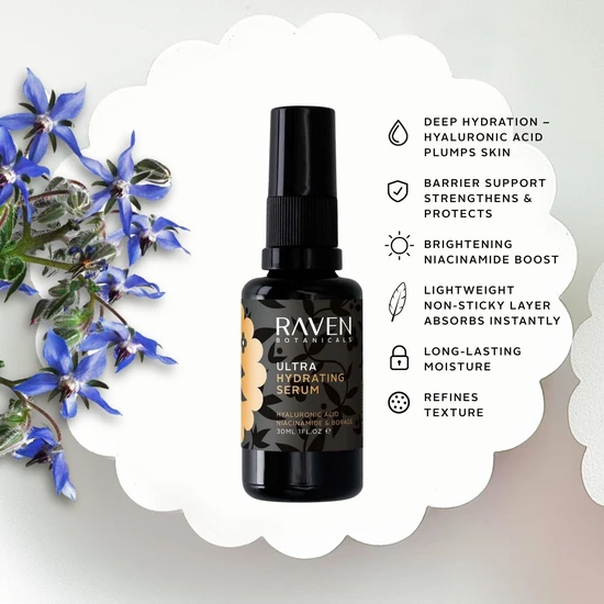 Raven Botanicals Ultra Hydrating Serum 30ml