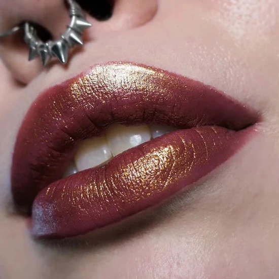 Unearthly Cosmetics Ember Menacing Metals Lipstick