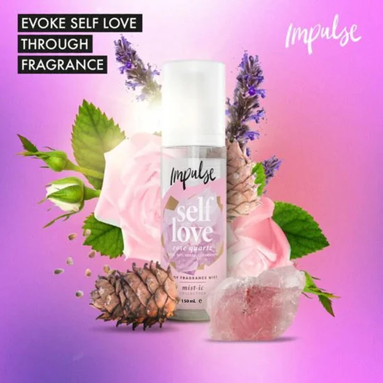 Impulse Self Love Rose Quartz Body Fragrance Mist 150ml