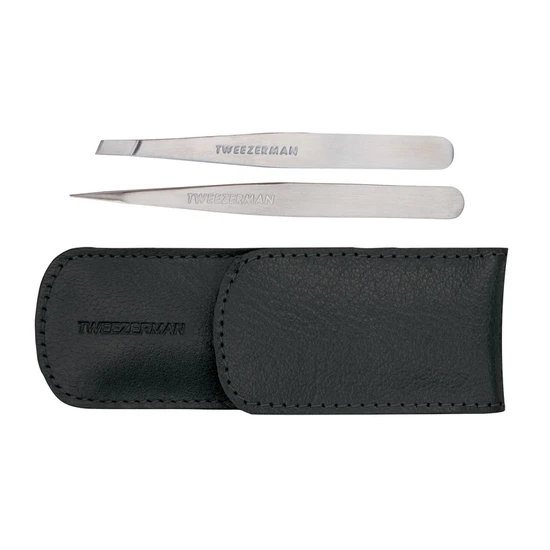 Tweezerman Petite Tweeze Set with Black Case