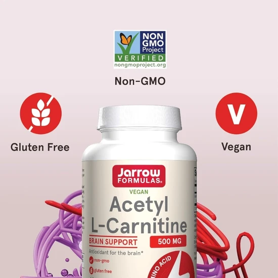Jarrow Formulas Acetyl L-Carnitine 500 mg - 120 Veg Caps