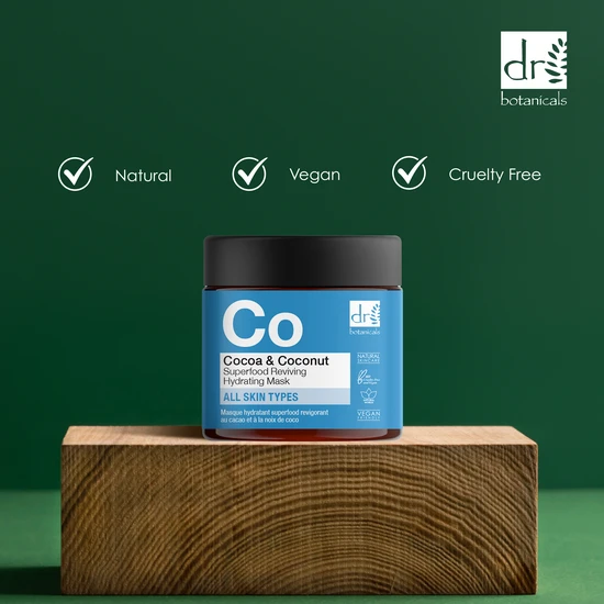 Dr Botanicals Apothecary Cocoa & Coconut Superfood Reviving Hydrating Mask 60ml