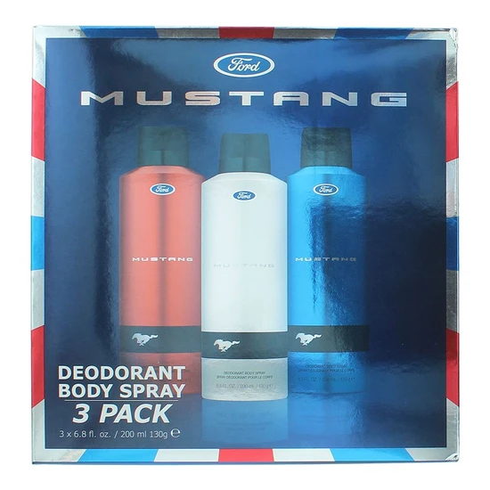 Mustang Deodorant Body Spray Gift Set 200ml