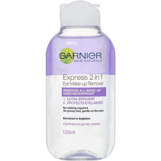 Garnier Express 2-In-1 Eye Makeup Remover 125ml