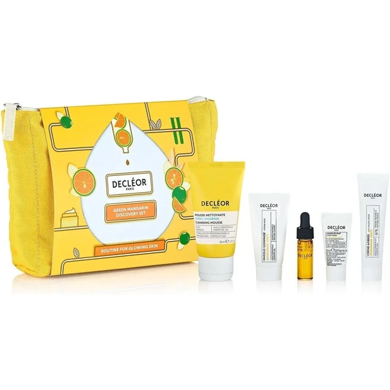 Decléor Green Mandarin Discovery Set Glowing Skin Routine 5 Piece Set