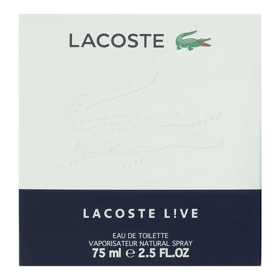 Lacoste Live Eau De Toilette 75ml