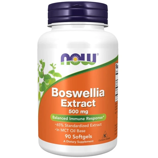 NOW Foods Boswellia Extract 500mg 90 Softgels