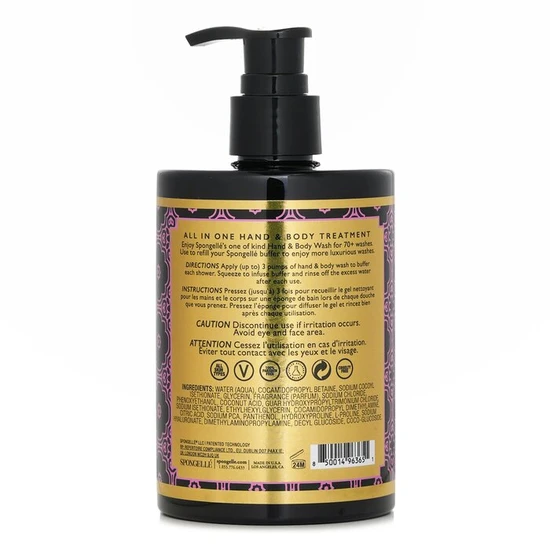 Spongelle Hand & Body Wash French Lavender 325ml