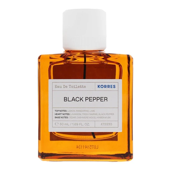 Korres Black Pepper Eau De Toilette 50ml