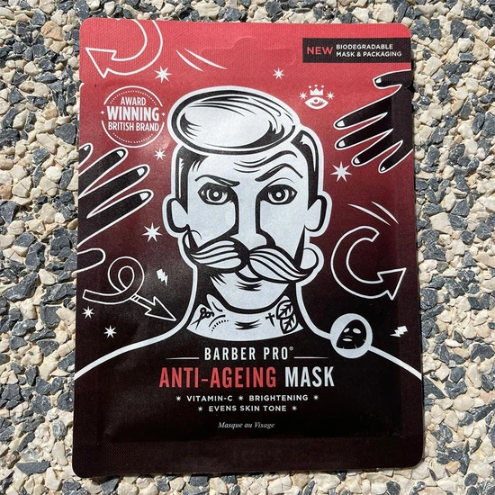 BARBER PRO Anti-Ageing Face Sheet Mask x1