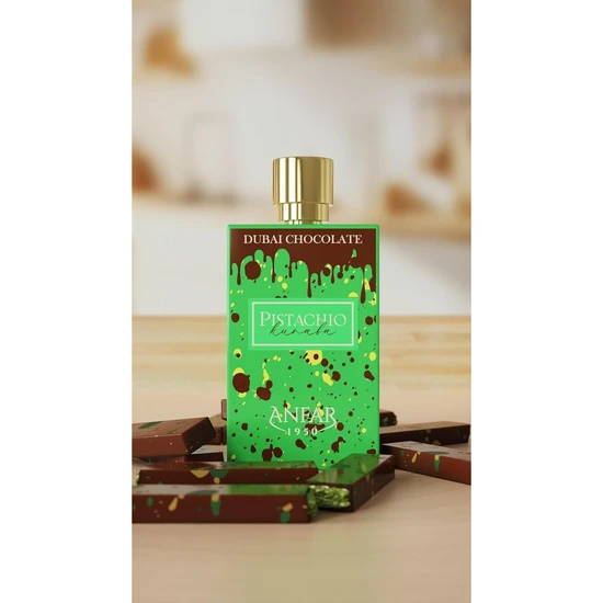 Anfar 1950 Pistachio Kunafa Dubai Chocolate Extrait De Parfum 80ml