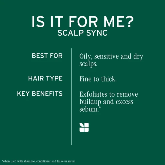 Biolage Scalp Sync Purifying With Gentle Exfoliating Scalp Concentrate 200ml