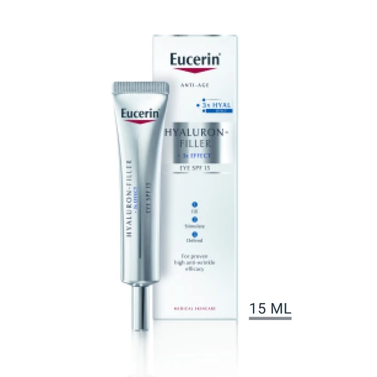 Eucerin Hyaluron-Filler 3x Effect Eye Cream SPF 15 15ml