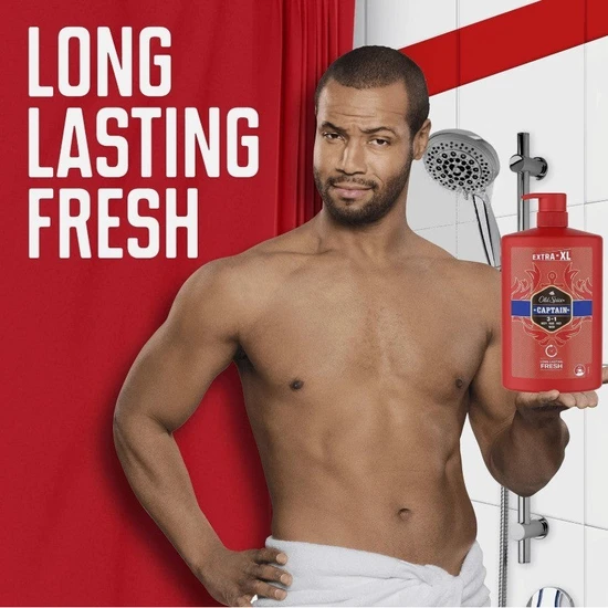 Old Spice Captain 3-In-1 Shower Gel 1000ml