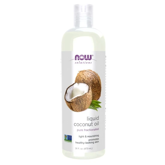 NOW Foods Coconut Oil Liquid Pure Fractionated 473ml