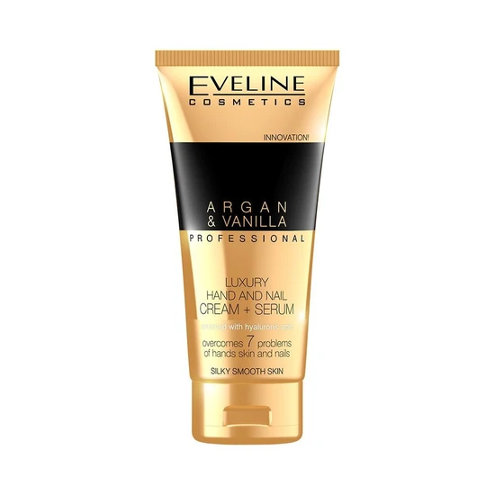 Eveline Argan Vanilla Professional Luxury Hand & Nail Cream Serum 100ml
