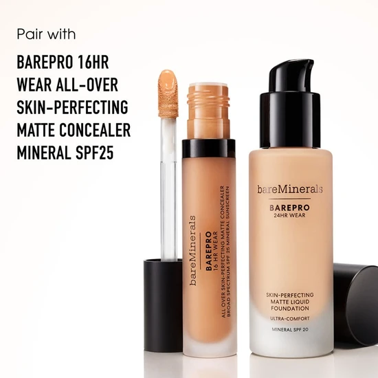 bareMinerals Barepro 24hr Matte Comfort Liquid Foundation Light 27 Cool 30ml