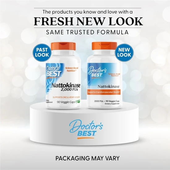 Doctor's Best Nattokinase 2000 Fu 90 Veg Caps
