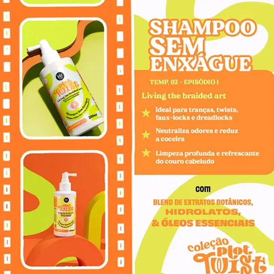 Lola Plot Twist Living The Braided Art Shampoo 200ml