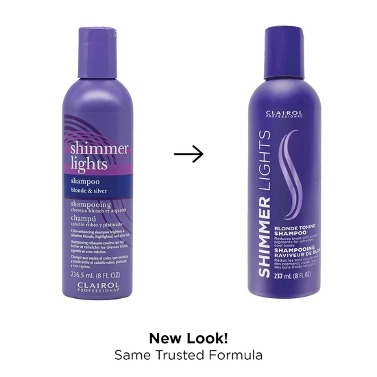Clairol Shimmer Lights Blonde Toning Shampoo 237ml