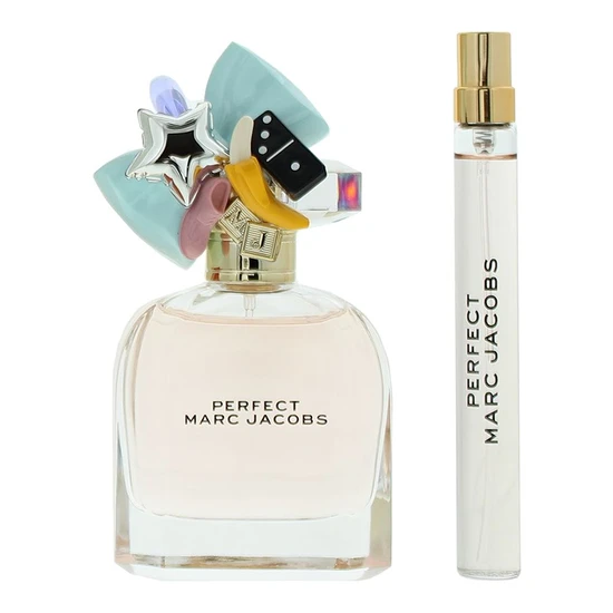 Marc Jacobs Perfect Eau De Parfum Gift Set Eau De Parfum Spray + Purse Spray