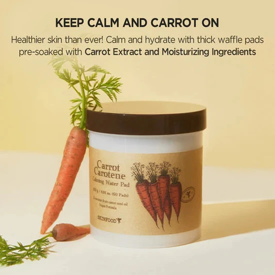 Skinfood Carrot Carotene Calming Water Pad 250g