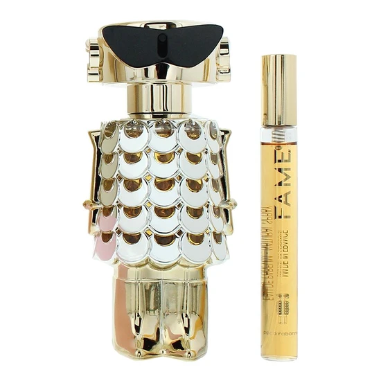 Paco Rabanne Fame Eau De Parfum 80ml + 10ml Travel Spray Gift Set For Her 80ml