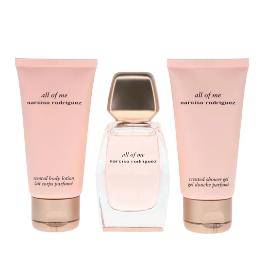 Narciso Rodriguez All Of Me Gift Set 50ml Eau De Parfum + 50ml Body Lotion + 50ml Shower Gel