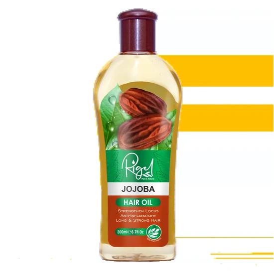 Rigel Pure & Natural Jojoba Hair Oil 200ml