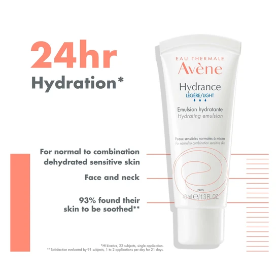 Avène Hydrance Optimale Light Hydrating Cream 40ml