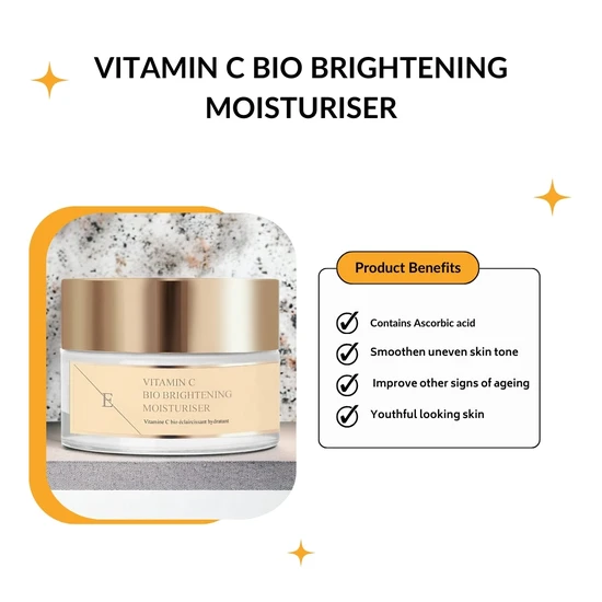 Erth Skin London Vitamin C Bio Brightening Moisturiser 50ml