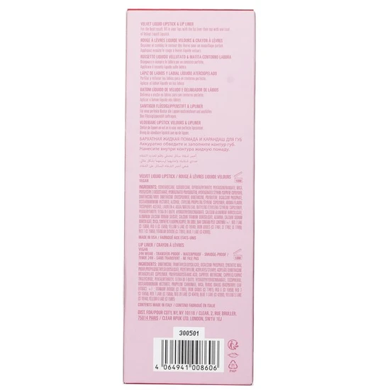 Kylie Skin Velvet Lip Kit Ginger & Fawn