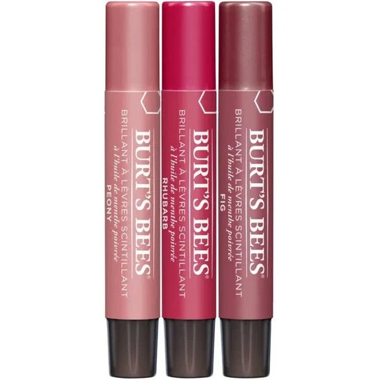 Burt's Bees Kissable Colour Warm Collection 3 x 2.55g