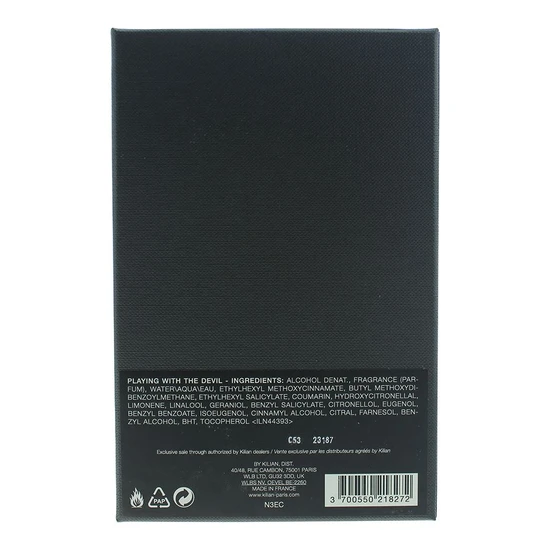 Kilian Playing With The Devil Eau De Parfum 50ml