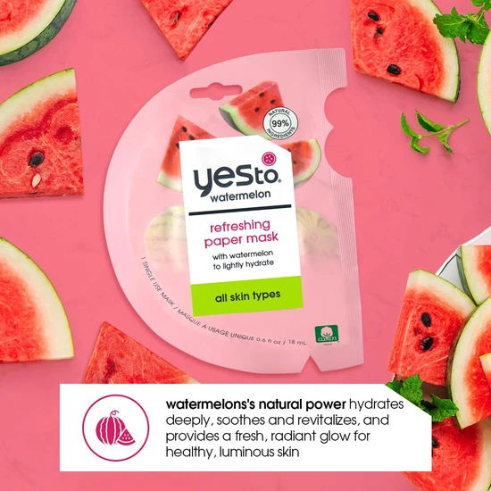 Yes To Watermelon Super Fresh Paper Mask 18ml