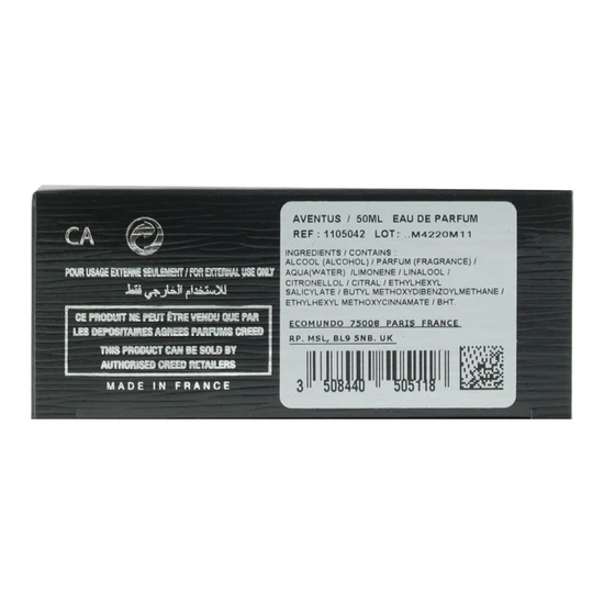 Creed Aventus Eau De Parfum 50ml