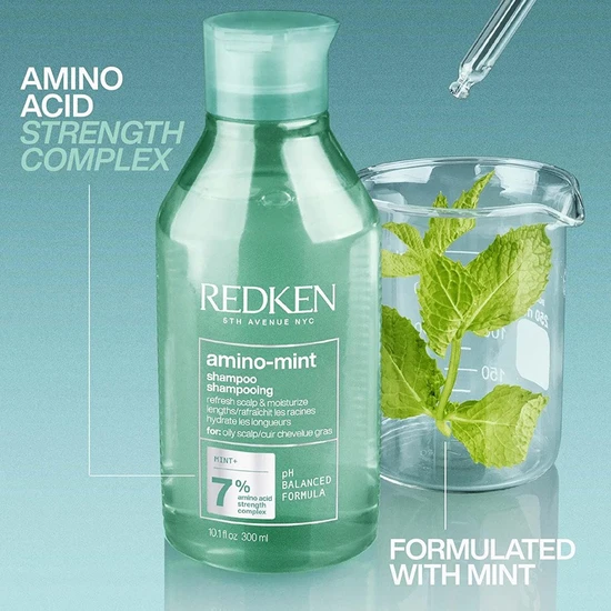 Redken Amino Mint Shampoo & Acidic Bonding Concentrate Conditioner 300ml