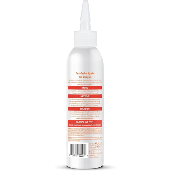 Cantu Tea Tree & Jojoba Hair & Scalp Oil 180ml