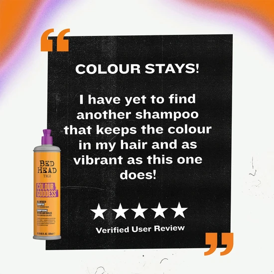 TIGI Bed Head Colour Goddess Oil Infused Shampoo For Coloured Hair 400ml