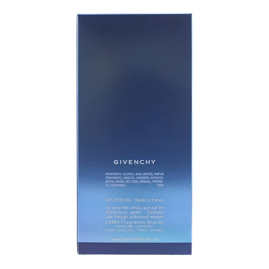 GIVENCHY Pour Homme Blue Label Eau De Toilette 100ml